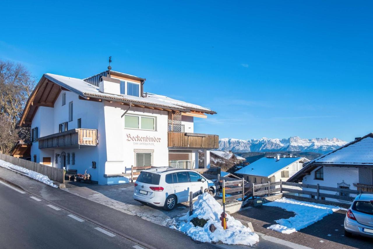 Beckenbinder Apartement Rosengarten San Genesio Atesino Buitenkant foto